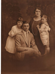 Zack Wheat family portrait