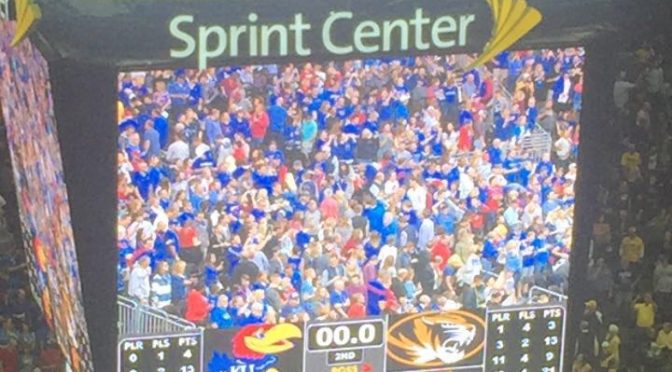 Missouri and Kansas Exhibition Charged Like In-Season Game